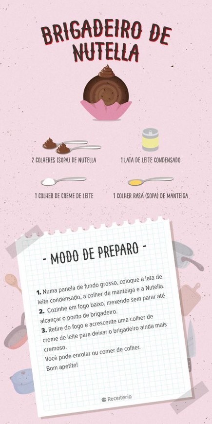 Moda brigadeiro de nutella!