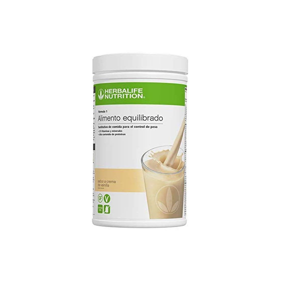 Beauty Herbalife Batido Formula 1 Vainilla 550g