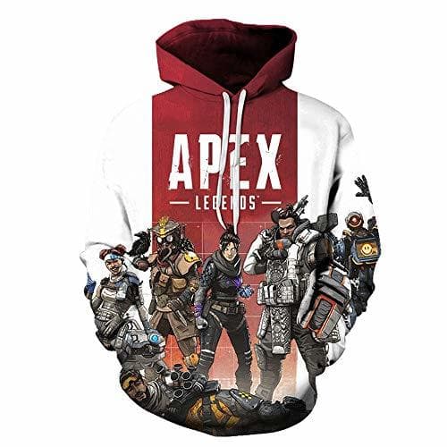 Fashion Apex Legends Sudaderas Jersey de vestir exteriores del suéter de la camiseta