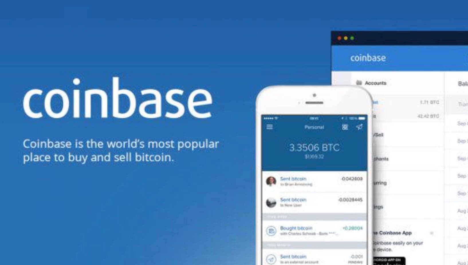 App Coinbase - Buy Bitcoin & more