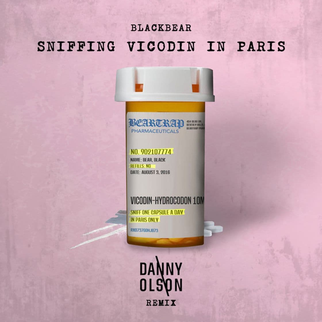 Canción Sniffing Vicodin In Paris (Danny Olson Remix) [feat. Danny Olson]