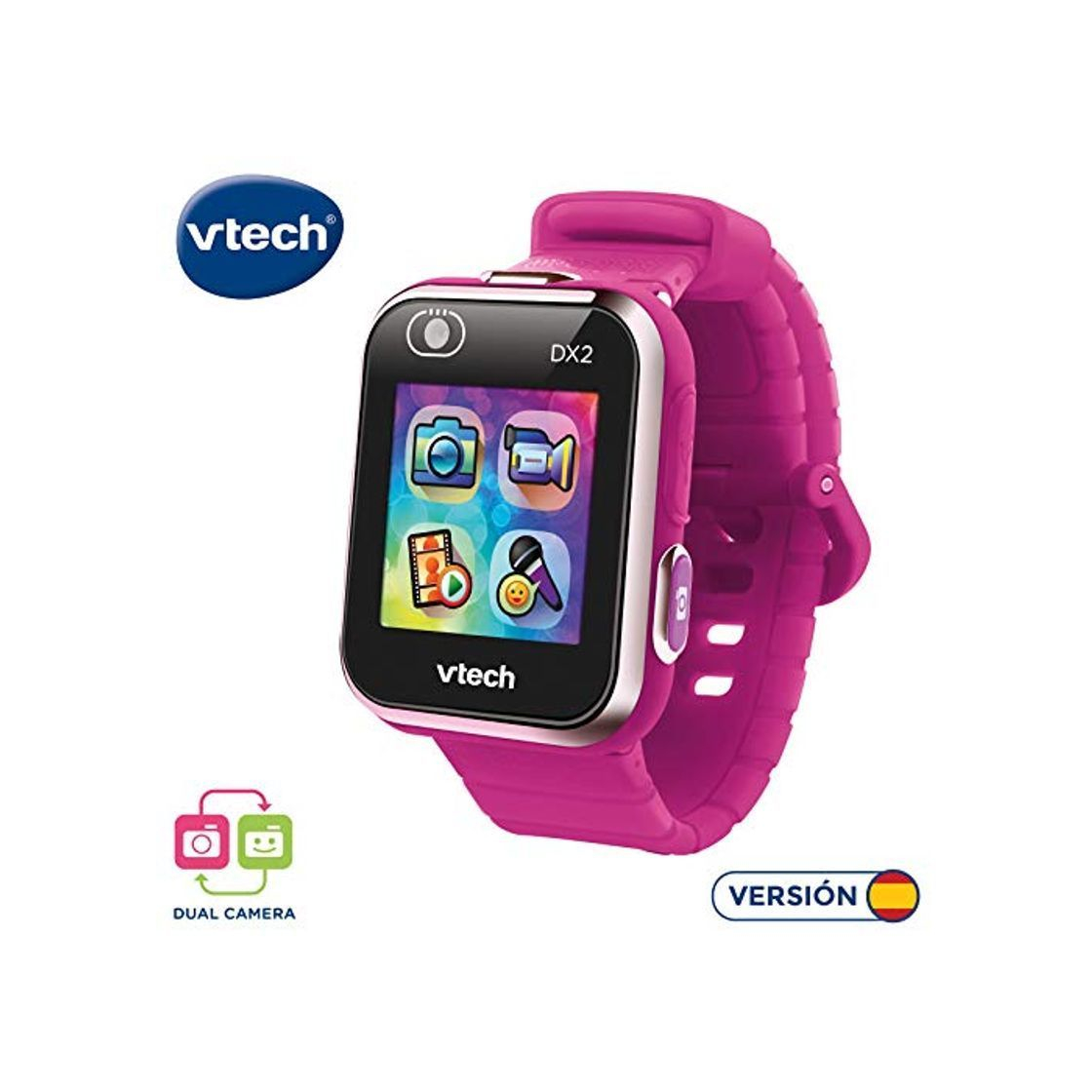 Product Vtech 80-193847 Kidizoom Smart Watch DX2 - Reloj inteligente para niños con