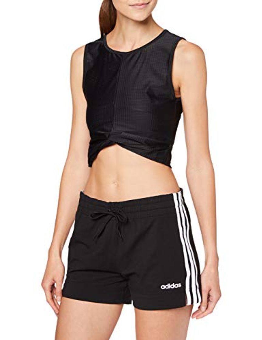 Lugar adidas Essentials 3-Stripes Shorts Pantalones Cortos de Deporte, Mujer, Negro