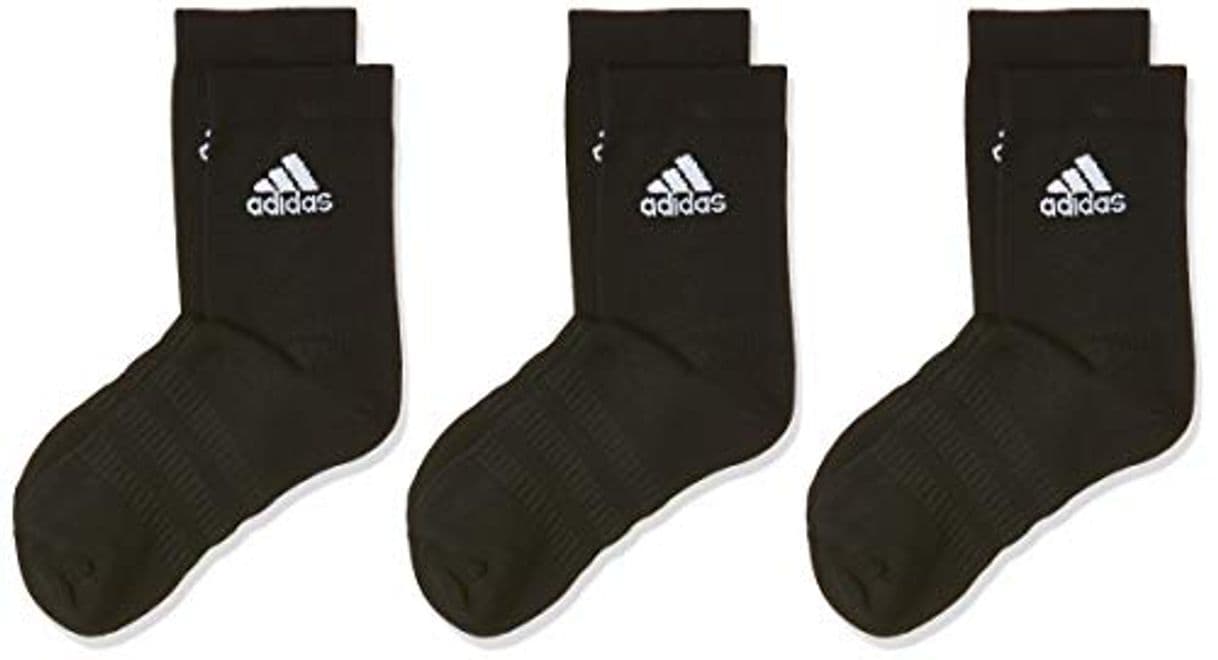 Producto adidas Light Crew 3pp Calcetines, Unisex Adulto, Black