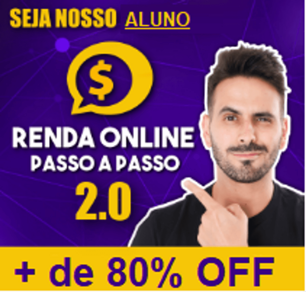 Moda Curso Renda Online 2.0- O verdadeiro Passo a Passo 