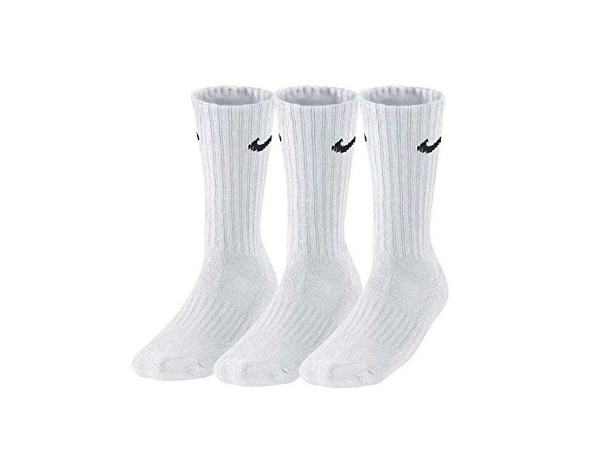 Fashion Nike 3Ppk Value Cotton Crew - Calcetines unisex