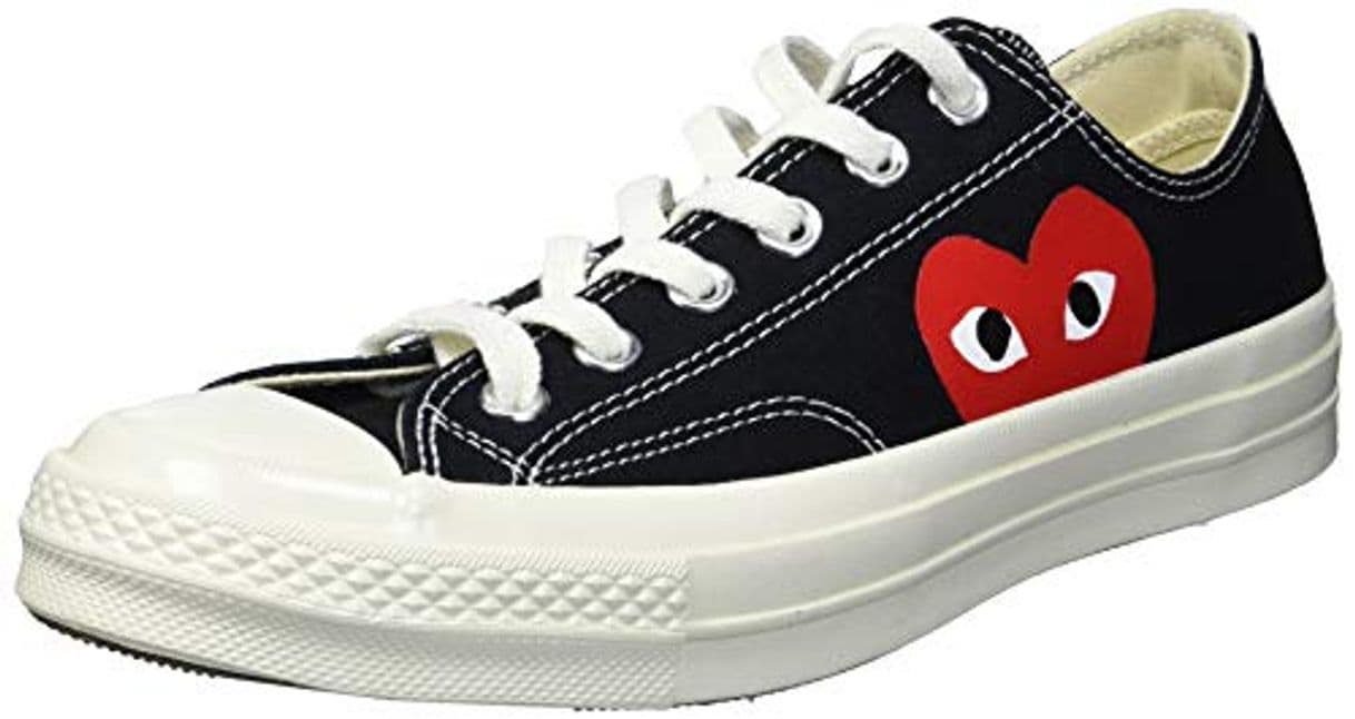 Moda Converse Taylor Chuck 70 CDG Play, Zapatillas Unisex Adulto, Negro