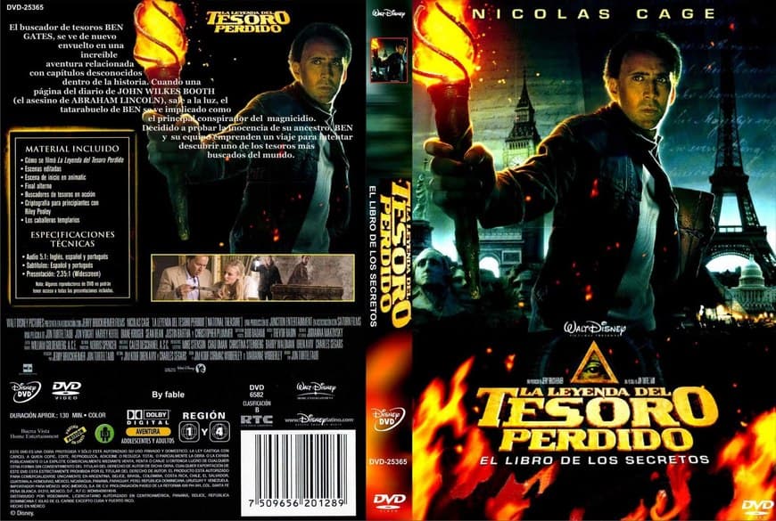 Movie National Treasure: Book of Secrets