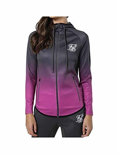 Product Sudadera Siksilk Athlete Zip Iron & Pink 08