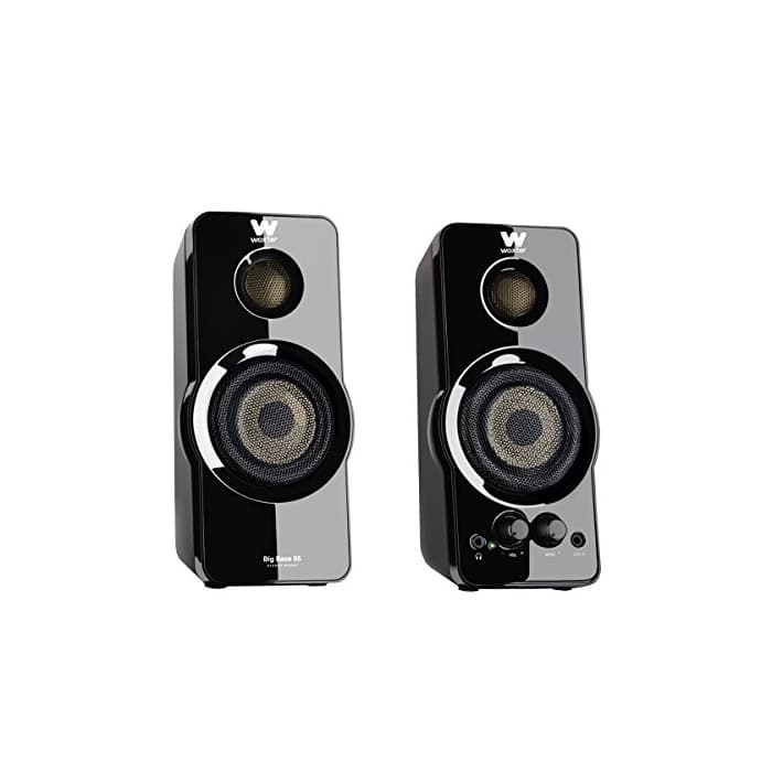 Product Woxter Big Bass 95 - Altavoces Multimedia Estéreo, 20W, Potentes, conexión 3,5mm,