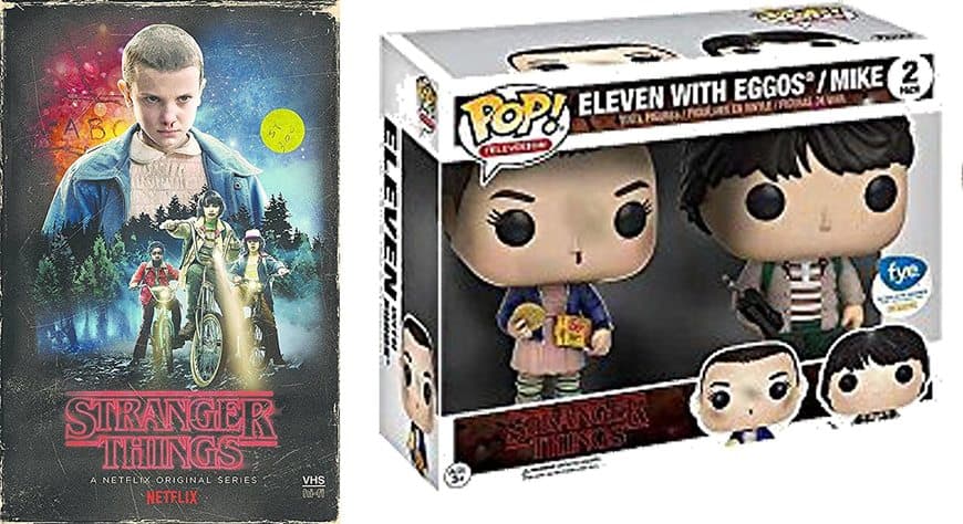 Moda Funko Pop Stranger Things Eleven with Eggos Vinyl ... - Amazon.com