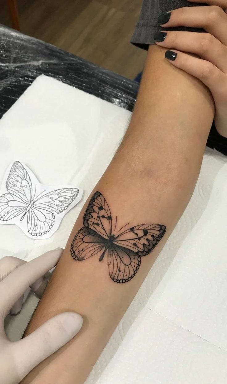 Moda Tatuagem de borboleta 