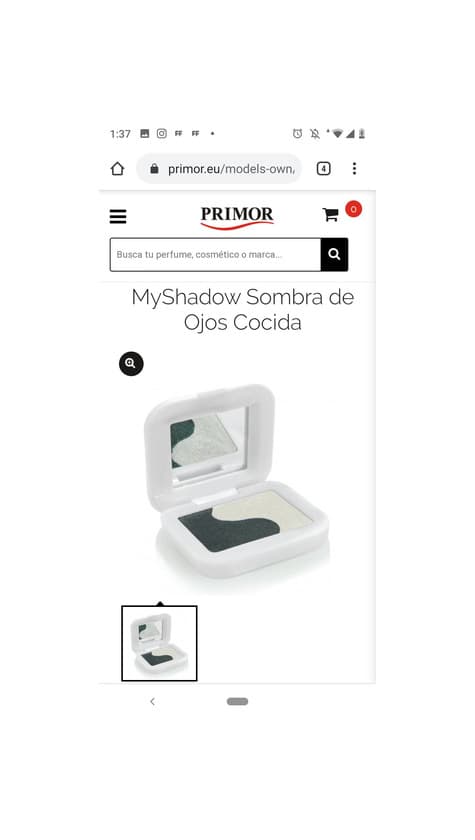 Product MyShadow Sombra de Ojos Cocida

