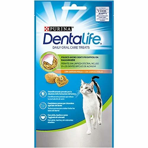 Product Purina DentaLife Snack Dental para Gato con Sabor a Pollo 8 x