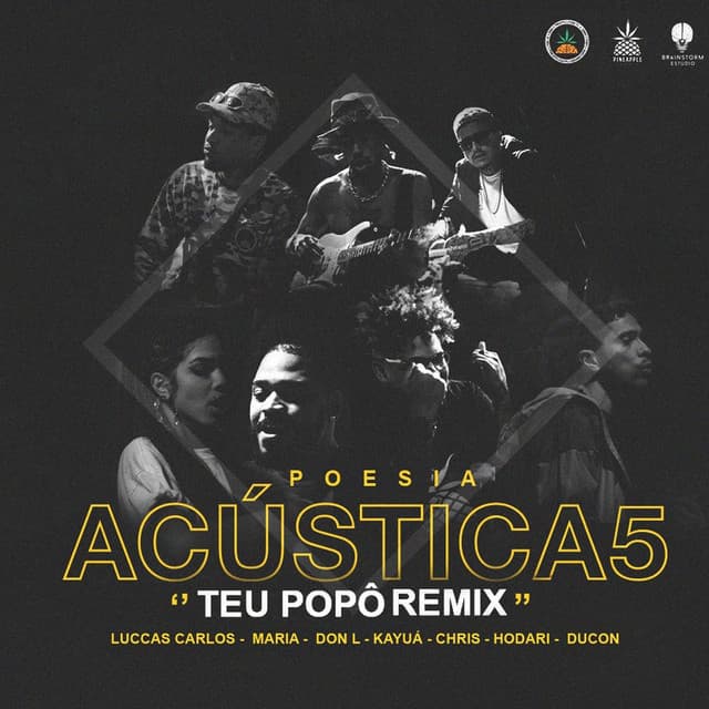 Canción Poesia Acústica #5: Teu Popô - Remix