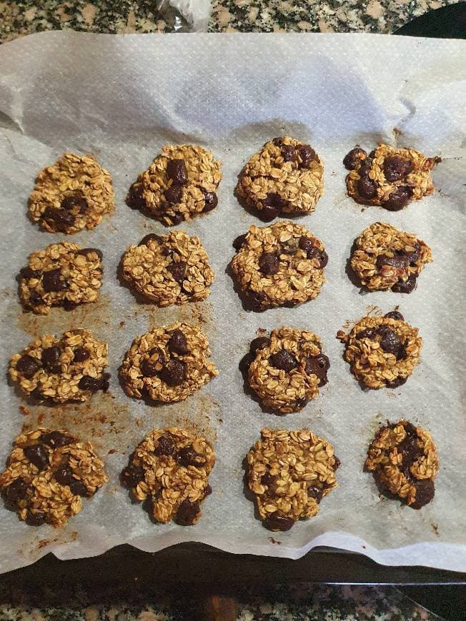 Fashion Cookies de avena, platano y chocolate