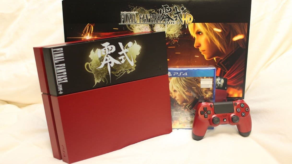 Moda Ps4 final Fantasy Type-0 Hd Suzaku Edition