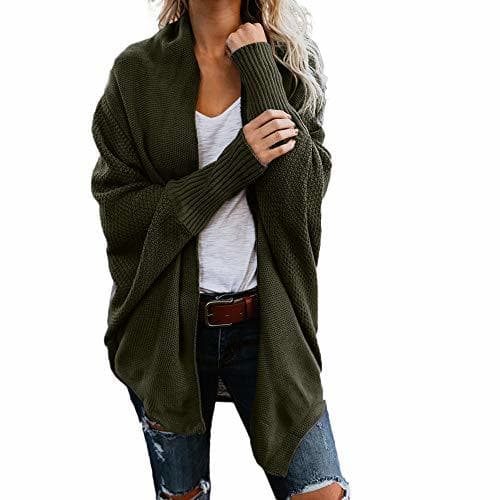 Product Cardigan Kimono Otoño Invierno para Mujer Suéter de Manga Larga de Punto