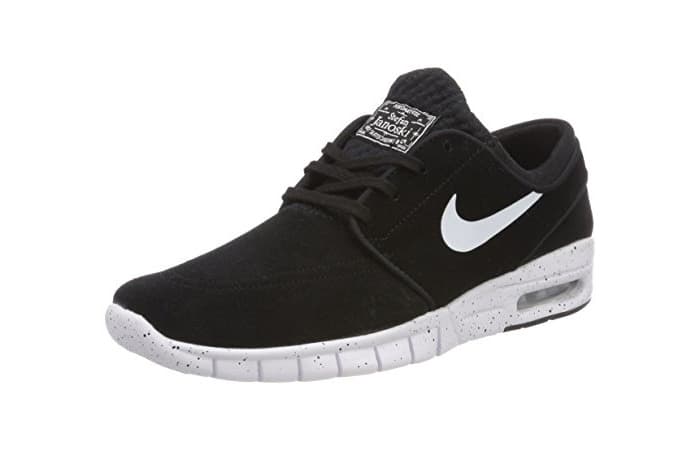 Fashion Nike Stefan Janoski MAX L, Zapatillas de Skateboarding para Niños, Negro