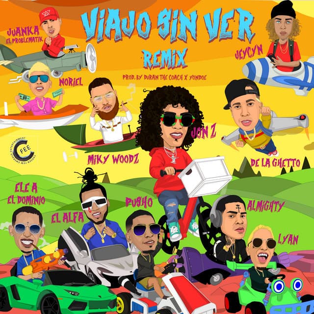 Music Viajo Sin Ver (Remix) [feat. De La Ghetto, Almighty, Miky Woodz, El Alfa, Noriel, Ele A El Dominio, Lyan, Juanka El Problematik, Pusho, Jeycyn]