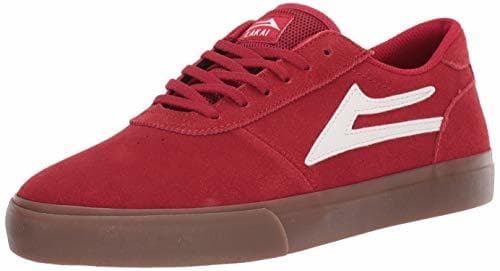 Product Lakai Limited Footwear Manchester - Zapatillas de Skate para Hombre, Rojo