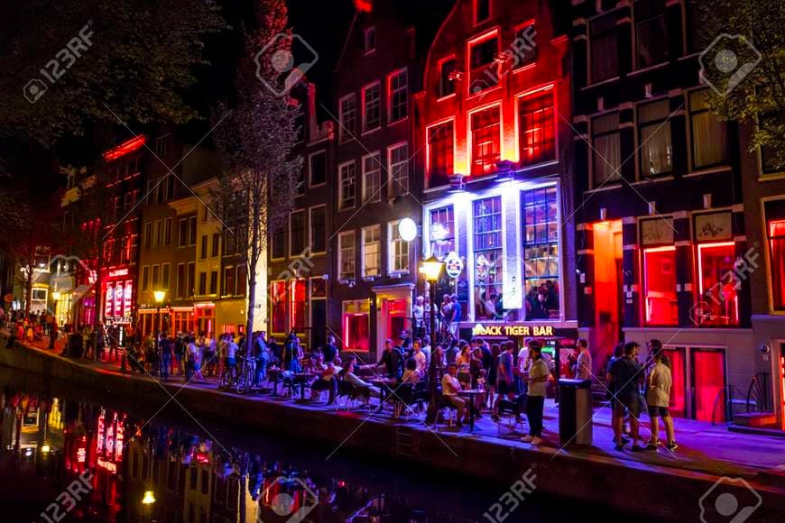 Lugar Barrio rojo de Ámsterdam