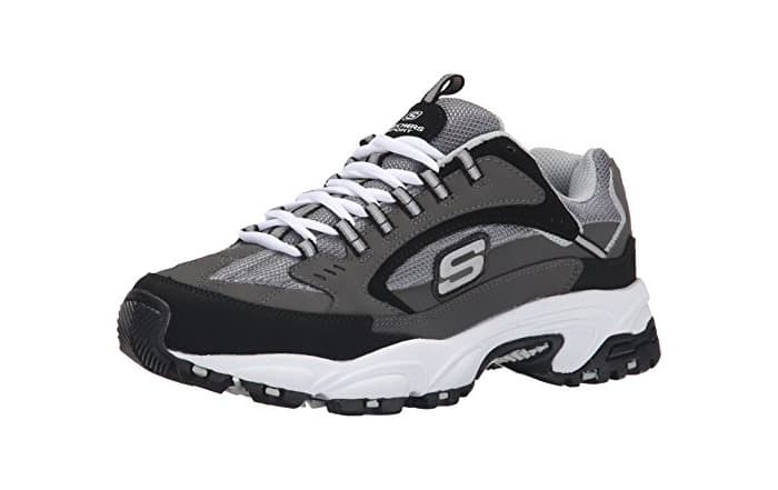 Producto Skechers Men's STAMINA CUTBACK Trainers, Grey