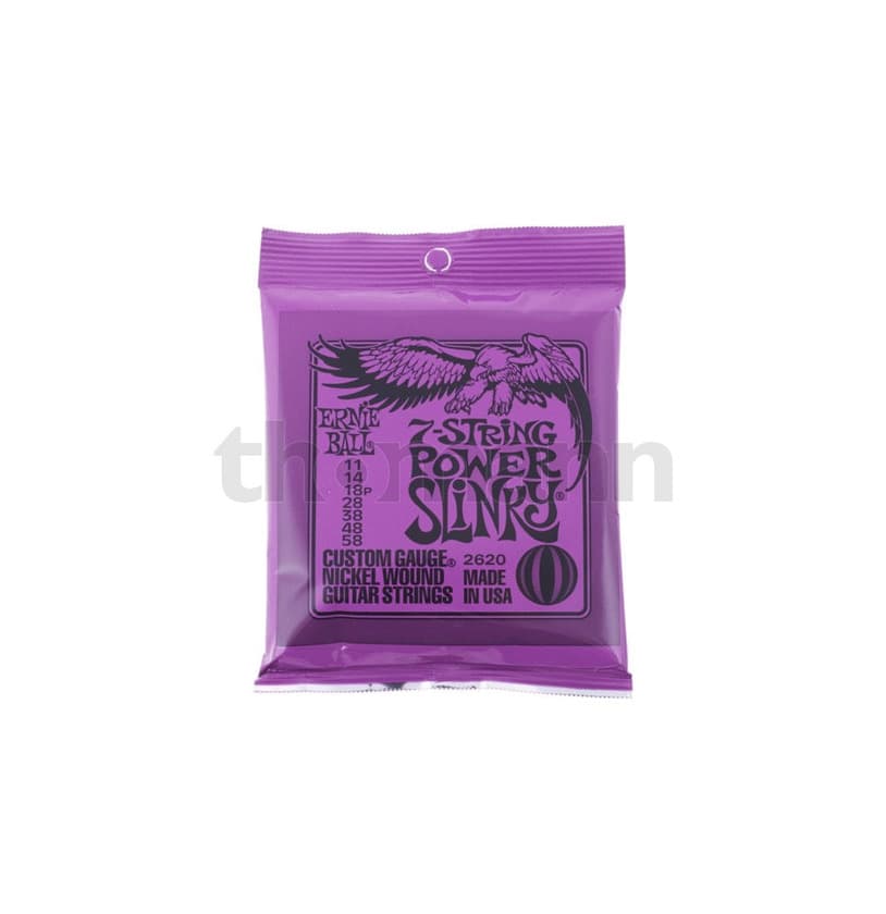 Product Cordas Ernie Ball 7-String Power Slinky