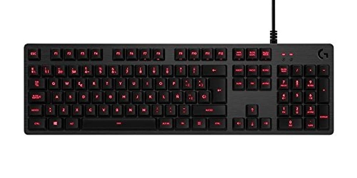 Electronic Logitech G413 USB QWERTY Español Negro - Teclado