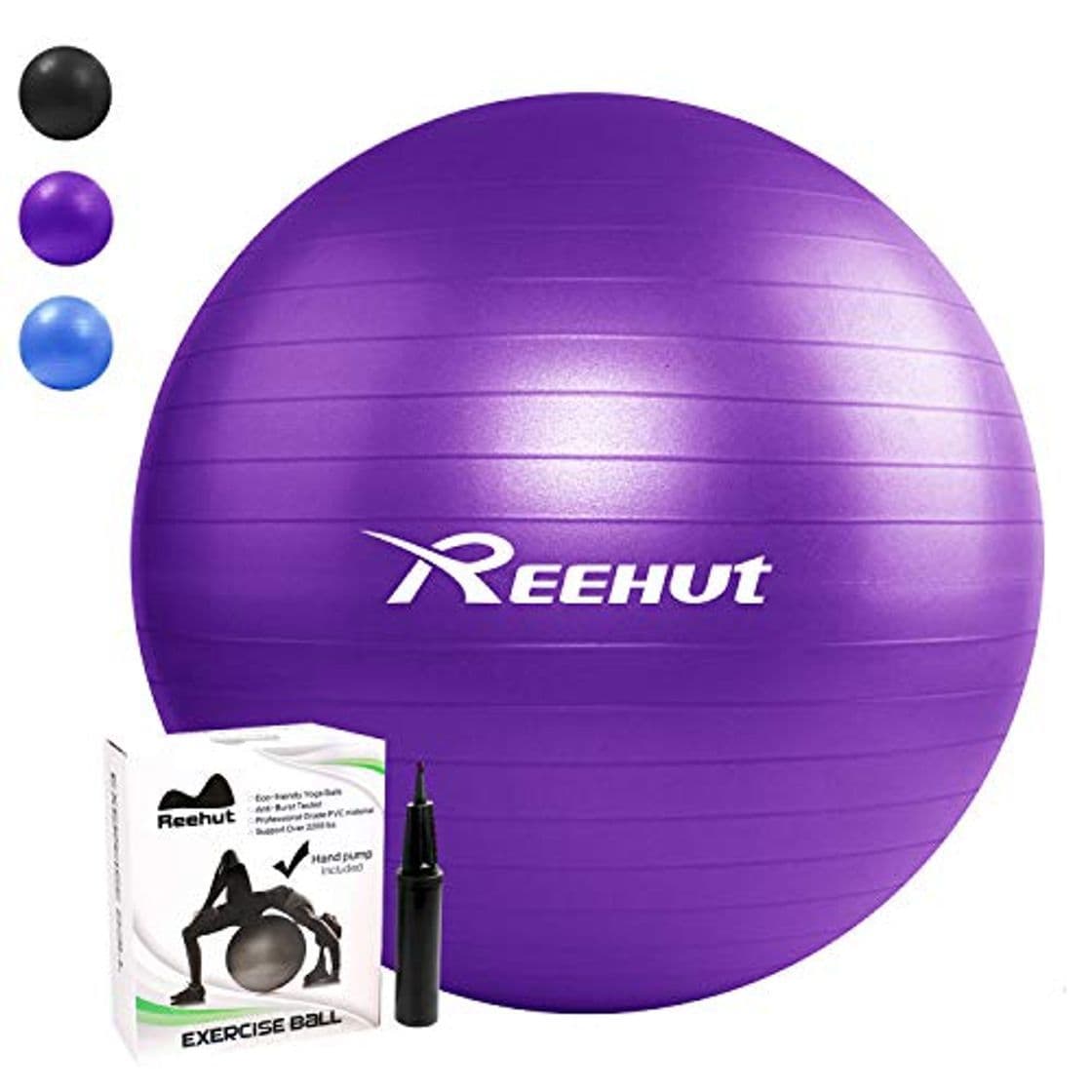 Product REEHUT Pelota de Ejercicio Anti-Burst para Yoga