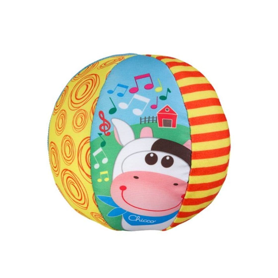 Product Chicco Ball Big & Small Pelota Musical, Multicolor, 6-12 Meses