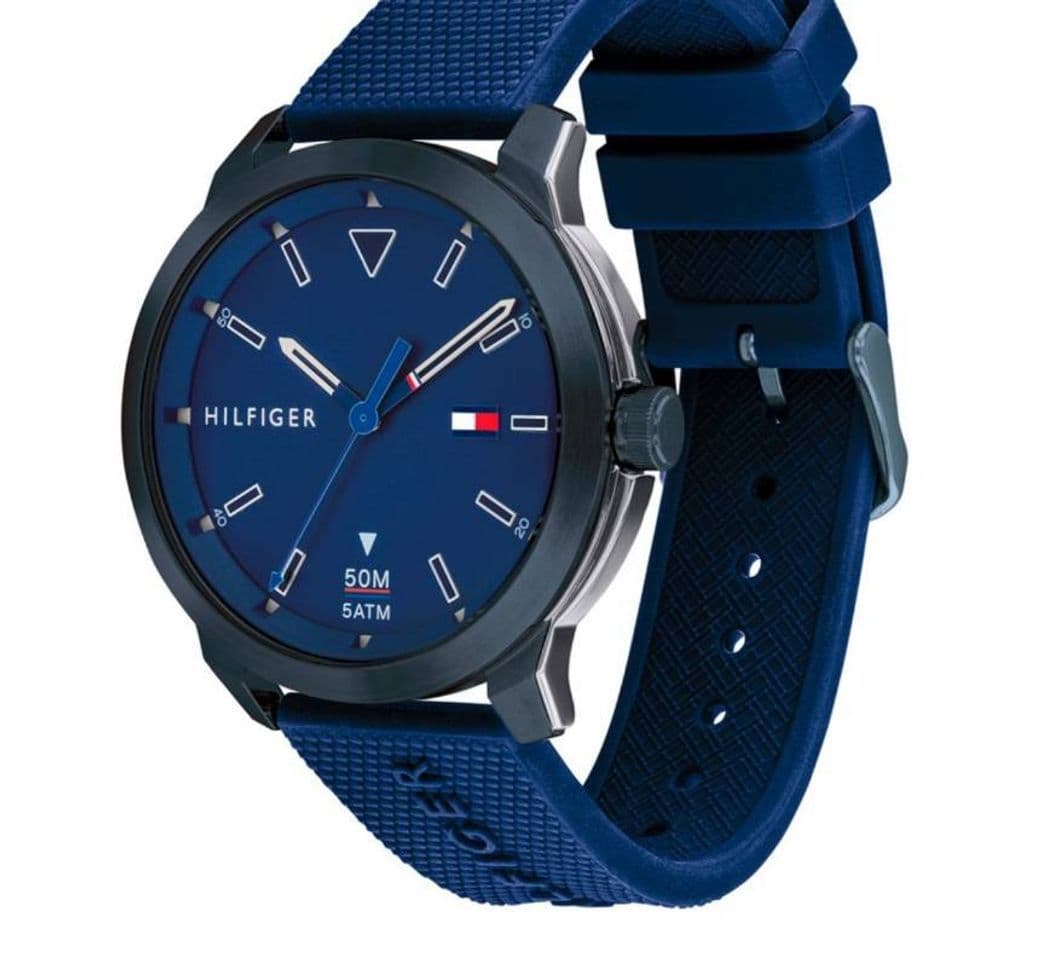 Product Tommy Hilfiger Reloj Analógico para Hombre de Cuarzo con Correa en Silicona