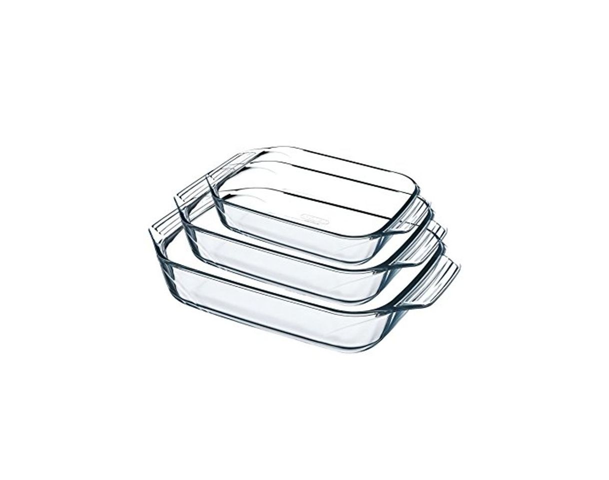 Elemento de la categoría hogar Pyrex Irresistible Set de 3 Fuentes para el Horno de Extrema Resistencia