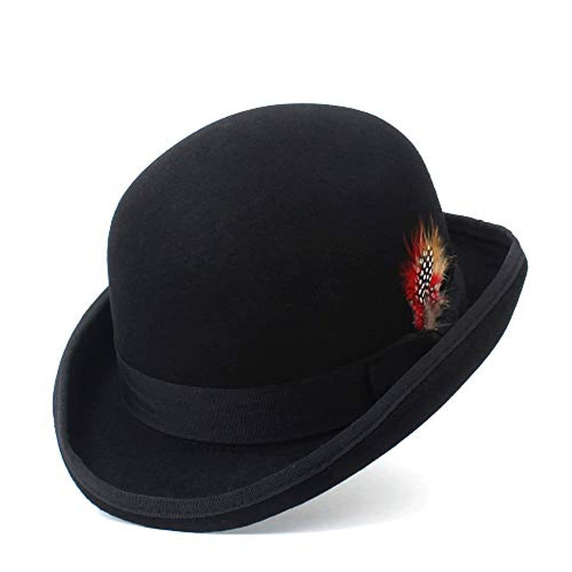 Producto Moda de Invierno Lana Fedora Bowler Hat Trilby Sombreros para Hombre Lana