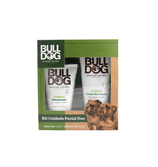 Producto Bulldog Cuidado Facial para Hombres PACK - Set Cuidado Facial Duo, Limpiador