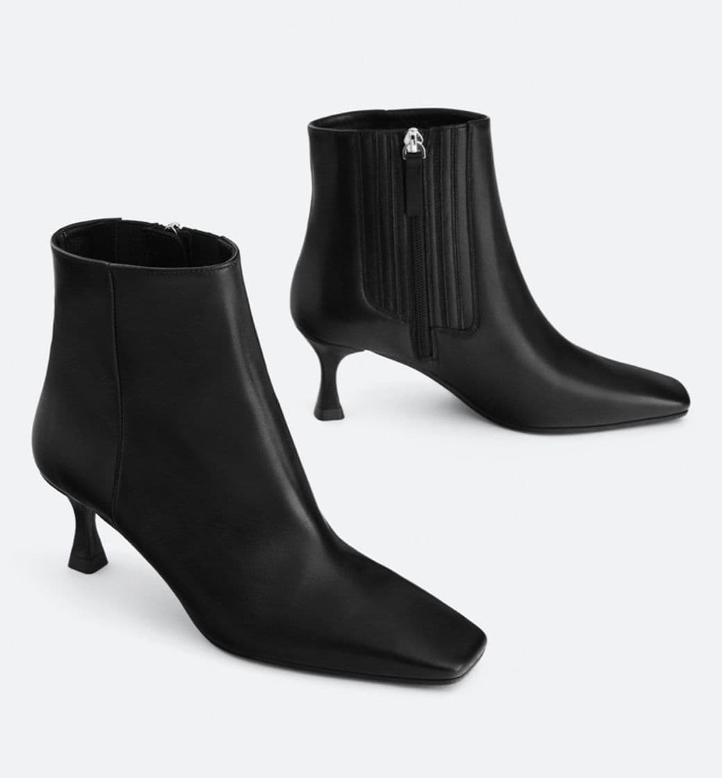 Product Leather Stilletto Ankle Boots