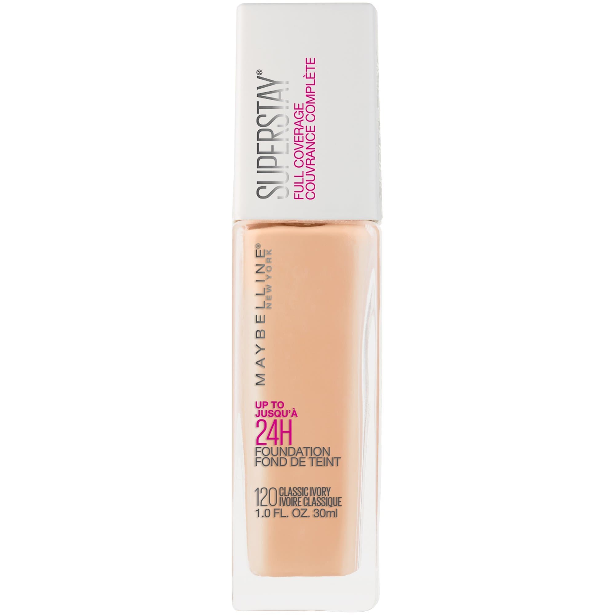 Moda SuperStay Long-Lasting Full Coverage Foundation - Maybelline