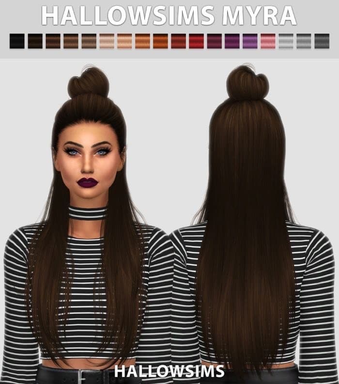 Videogames Hair The Sims 4 