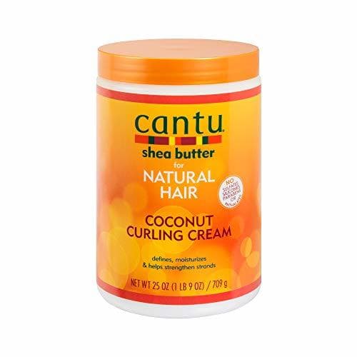 Belleza Cantu - Crema de rizos de coco natural de manteca de karité