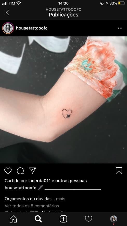 Moda Tatuagens Delicadas