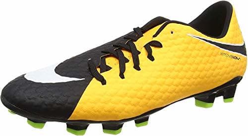 Producto Nike Hypervenom Phelon III FG, Botas de fútbol para Hombre, Naranja