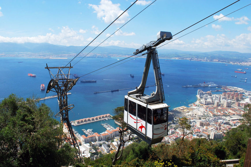 Lugar Cable Car Gibraltar