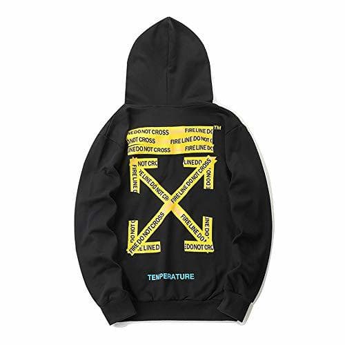 Product WTSXXN Unisex Off OW White Alfabeto Sudadera con Capucha Hombres Sudadera con