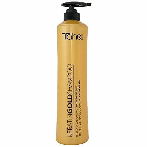 Beauty Tahe Keratin Gold Champú con Queratina Pura y Oro Líquido con Aporte