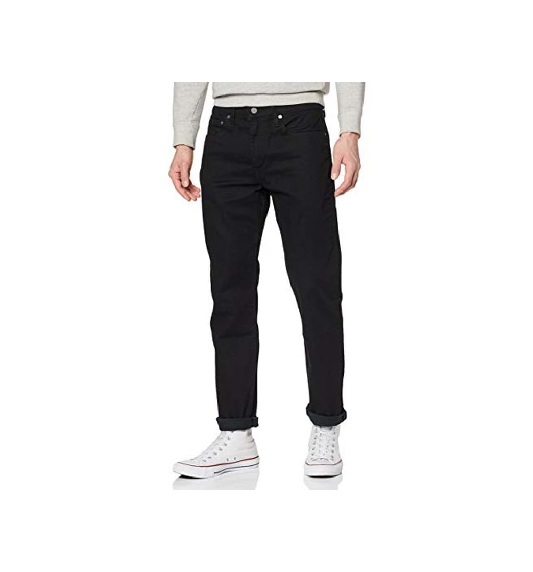 Moda Levi's 502 Regular Taper Vaqueros, Negro