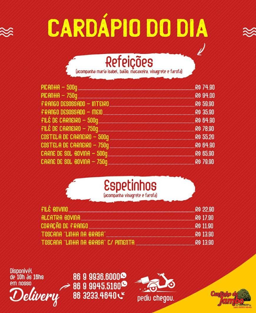 Restaurantes Cantinho do Jambo