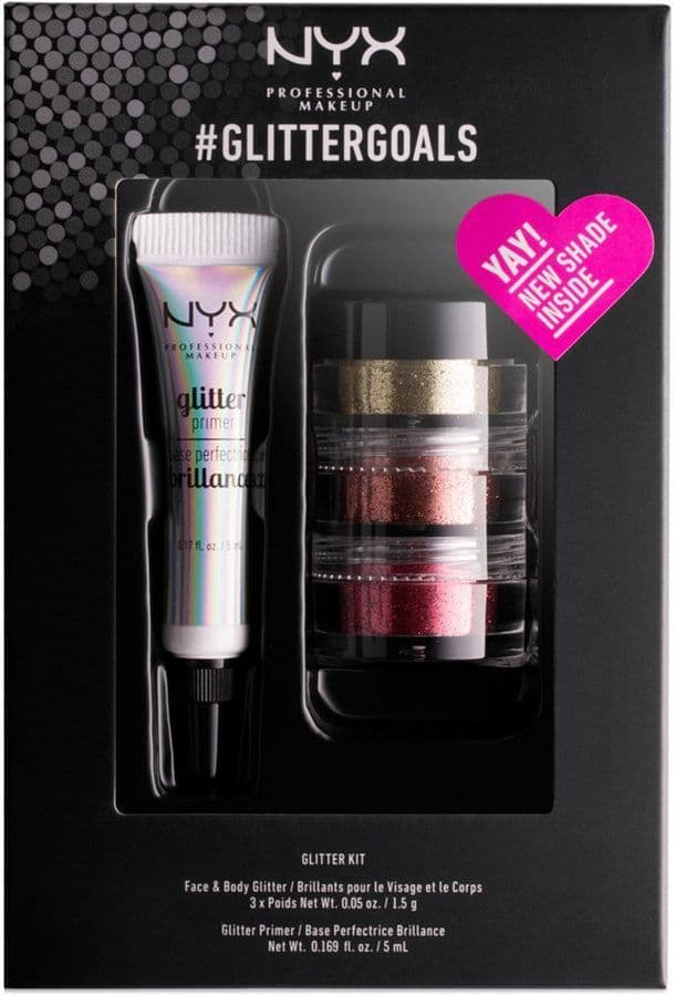 Product NYX Professional Makeup Glitter Kit 3 Face & Body Glitters and Primer-01