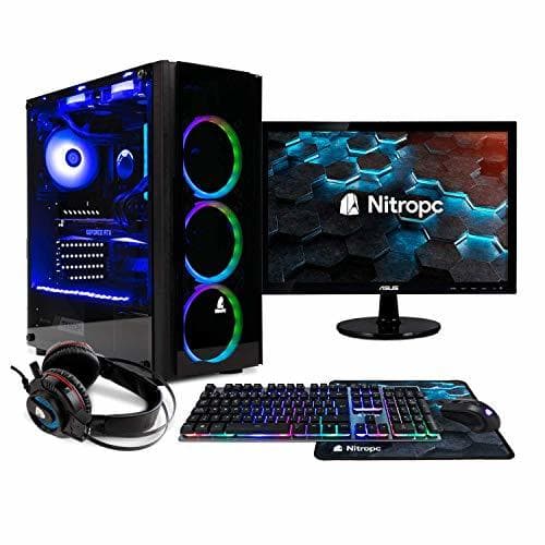 Producto NITROPC - PC Gaming Pack Bronze Rebajas | PC Gamer (CPU Ryzen