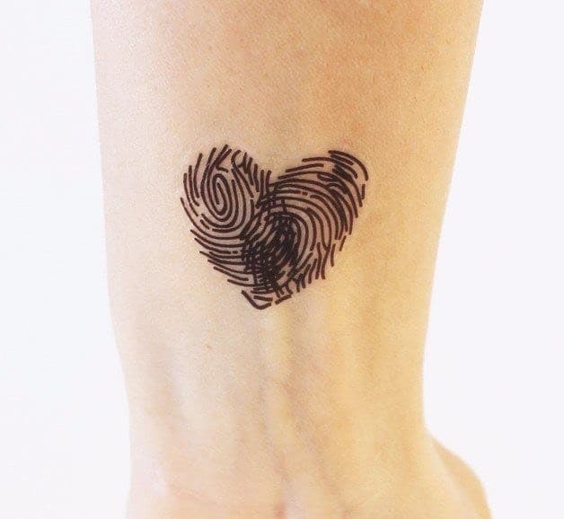 Moda Tatuaje minimalista 