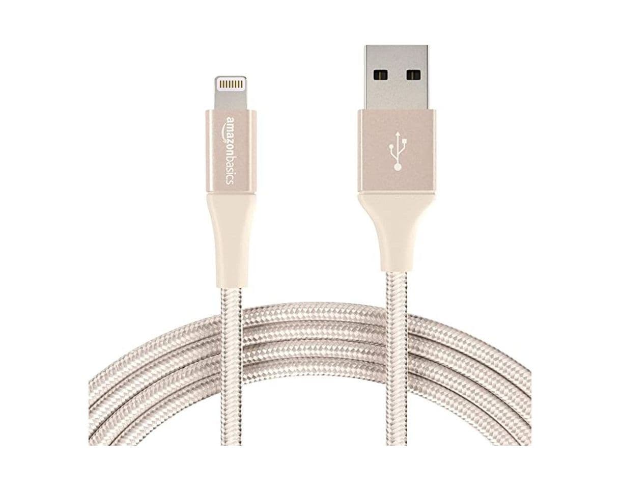 Producto AmazonBasics – Cable de nailon con trenzado doble